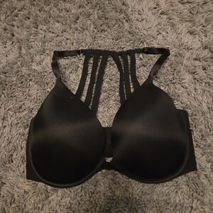 PINK Victoria's Secret Black Strappy Bra